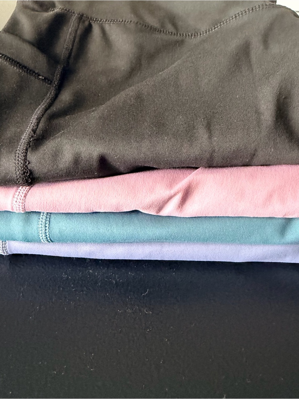 Activewear Leggings in Black, Pink, Teal, Periwinkle blue